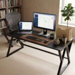 Kynes Computer Desk (Black/150 CM)