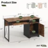 47”Industry+Home+Office+Computer+Desk+with+Cabinet+and+Storage+Shelf,Reversible+Study+Writing+Desk+with+Keyboard+Tray&+X-Shaped+Metal+frame-210457315 (3)