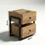 Side Tables for Bedroom with Drawers