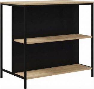 Bar Table High Top Pub Table with Folding Wine Rack Counter Height Bistro for Kitchen