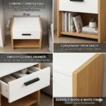 Side Tables for Bedroom with Drawers