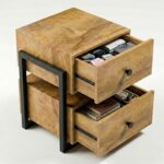 Side Tables for Bedroom with Drawers
