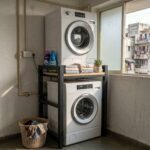 Heavy Duty Washing Machine Stand for Home