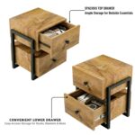Side Tables for Bedroom with Drawers