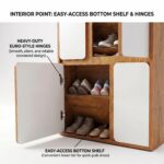 Shoe Rack for Home Wooden Finish