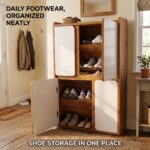 Shoe Rack for Home Wooden Finish
